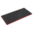 Sealey SF50R Easy Peel Shadow Foam® 1200 x 550 x 50mm - Red/Black - SF50R - Sealey Tools UK - Trade Counter Direct