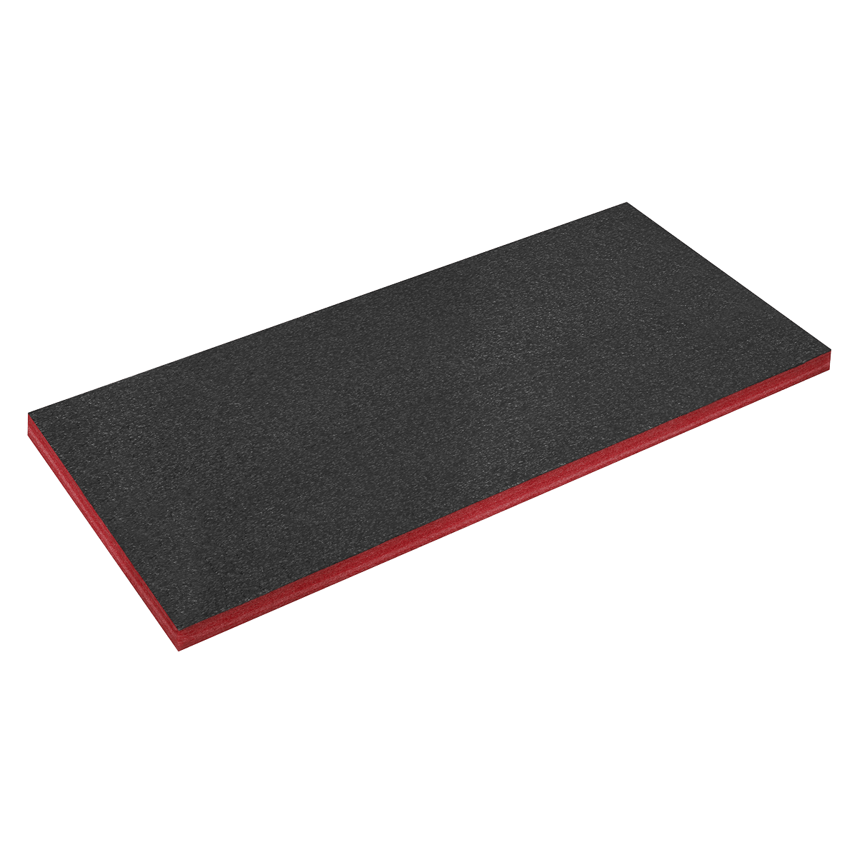 Sealey SF50R Easy Peel Shadow Foam® 1200 x 550 x 50mm - Red/Black - SF50R - Sealey Tools UK - Trade Counter Direct