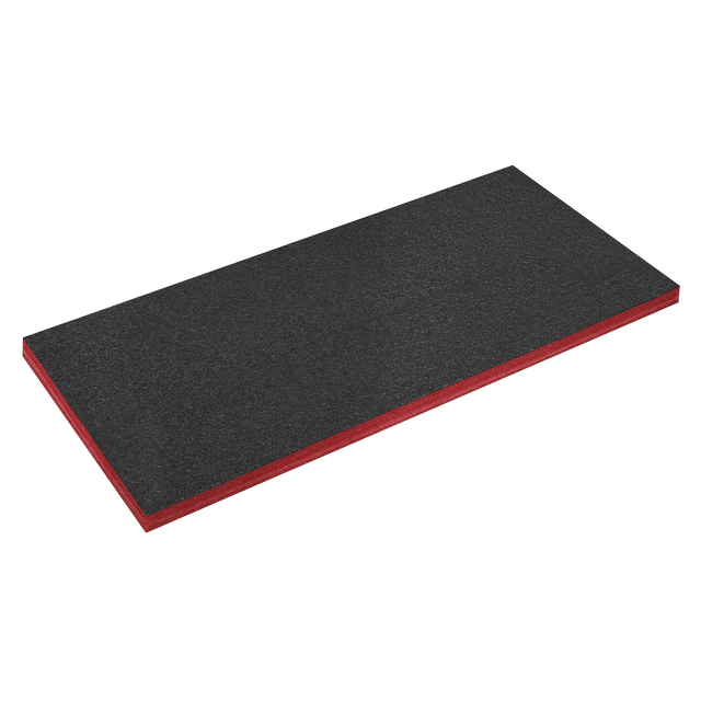 Sealey SF50R Easy Peel Shadow Foam® 1200 x 550 x 50mm - Red/Black - SF50R - Sealey Tools UK - Trade Counter Direct