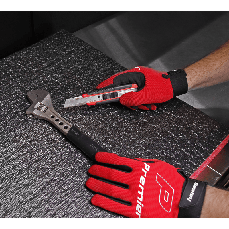 Sealey SF50R Easy Peel Shadow Foam® 1200 x 550 x 50mm - Red/Black - SF50R - Sealey Tools UK - Trade Counter Direct