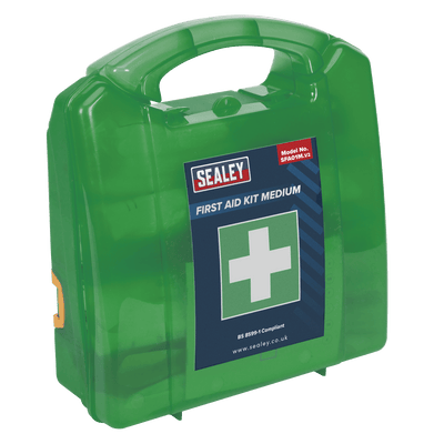 Sealey SFA01M First Aid Kit Medium - BS 8599 - 1 Compliant - SFA01M - Sealey Tools UK - Trade Counter Direct