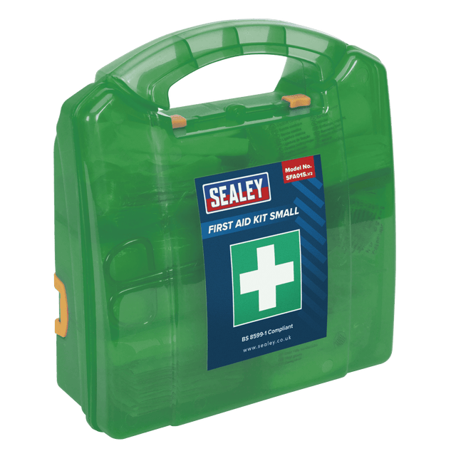 Sealey SFA01S First Aid Kit Small - BS 8599 - 1 Compliant - SFA01S - Sealey Tools UK - Trade Counter Direct