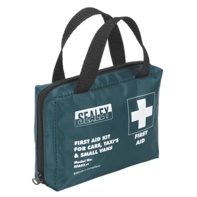 Sealey SFA02 First Aid Kit Medium for Cars, Taxi's & Small Vans - BS 8599 - 2 Compliant - SFA02 - Sealey Tools UK - Trade Counter Direct