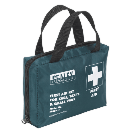 Sealey SFA02 First Aid Kit Medium for Cars, Taxi's & Small Vans - BS 8599 - 2 Compliant - SFA02 - Sealey Tools UK - Trade Counter Direct