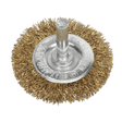 Sealey SFB50 Flat Wire Brush Ø50mm with 6mm Shaft - SFB50 - Sealey Tools UK - Trade Counter Direct