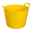 Sealey SFT40Y Heavy - Duty Flexi Tub 40L - Yellow - SFT40Y - Sealey Tools UK - Trade Counter Direct