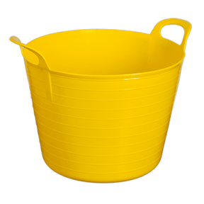 Sealey SFT40Y Heavy - Duty Flexi Tub 40L - Yellow - SFT40Y - Sealey Tools UK - Trade Counter Direct
