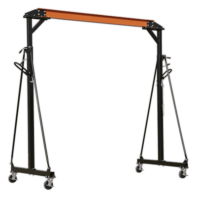 Sealey SG1000 Portable Gantry Crane Adjustable 1tonne - SG1000 - Sealey Tools UK - Trade Counter Direct