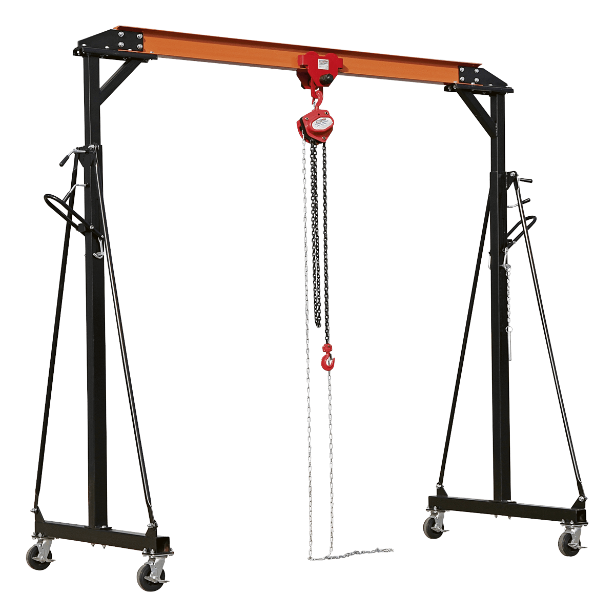 Sealey SG1000KIT Portable Gantry Crane Adjustable 1tonne Combo - SG1000KIT - Sealey Tools UK - Trade Counter Direct