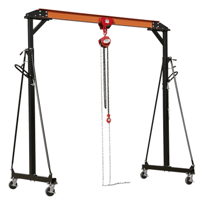 Sealey SG1000KIT Portable Gantry Crane Adjustable 1tonne Combo - SG1000KIT - Sealey Tools UK - Trade Counter Direct