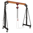 Sealey SG2000KIT Portable Lifting Gantry Crane Adjustable 2 Tonne & Hoist Combo - SG2000KIT - Sealey Tools UK - Trade Counter Direct