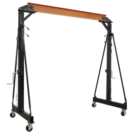 Sealey SG2000W Portable Gantry Crane Adjustable 2tonne - SG2000W - Sealey Tools UK - Trade Counter Direct