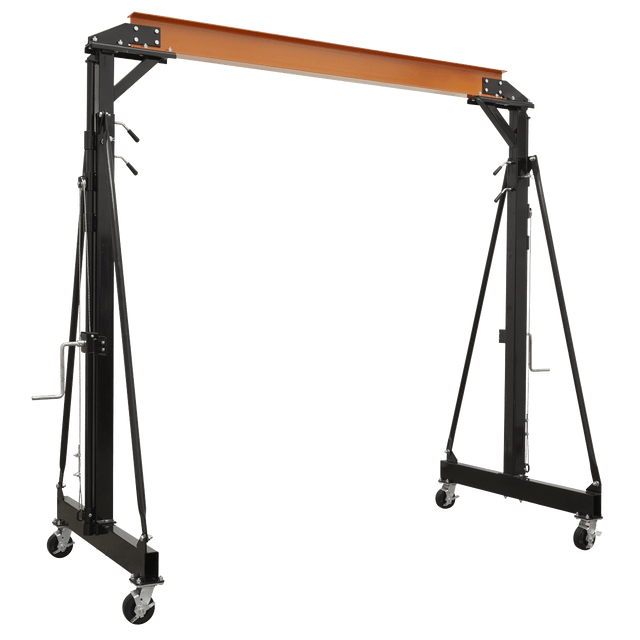 Sealey SG2000W Portable Gantry Crane Adjustable 2tonne - SG2000W - Sealey Tools UK - Trade Counter Direct