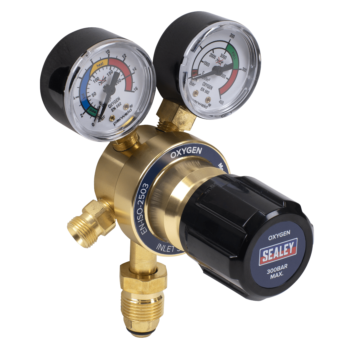 Sealey SGA30 Oxygen Regulator - SGA30 - Sealey Tools UK - Trade Counter Direct