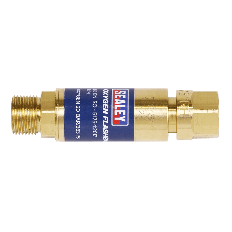 Sealey SGA3/FBA Oxygen Flash Back Arrestor - SGA3/FBA - Sealey Tools UK - Trade Counter Direct