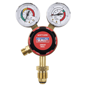Sealey SGA40 Acetylene Regulator - SGA40 - Sealey Tools UK - Trade Counter Direct