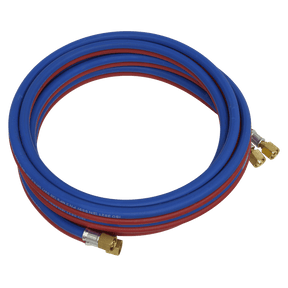 Sealey SGA5 Oxyacetylene Twin Rubber Hose Set 5m - SGA5 - Sealey Tools UK - Trade Counter Direct