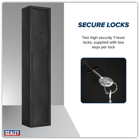 Sealey SGS3 3 Gun Cabinet - SGS3 - Sealey Tools UK - Trade Counter Direct