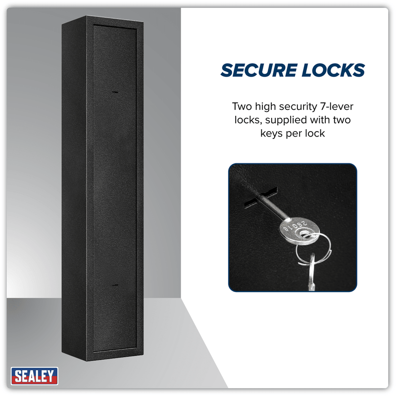 Sealey SGS3 3 Gun Cabinet - SGS3 - Sealey Tools UK - Trade Counter Direct