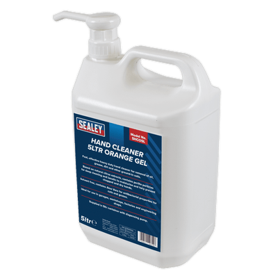 Sealey SHCO5L Hand Cleaner 5L Orange Gel - SHCO5L - Sealey Tools UK - Trade Counter Direct