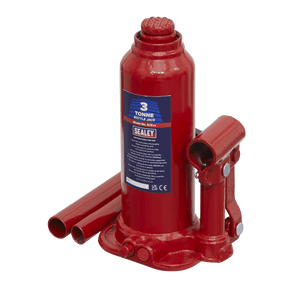 Sealey SJ3 Bottle Jack 3tonne - SJ3 - Sealey Tools UK - Trade Counter Direct