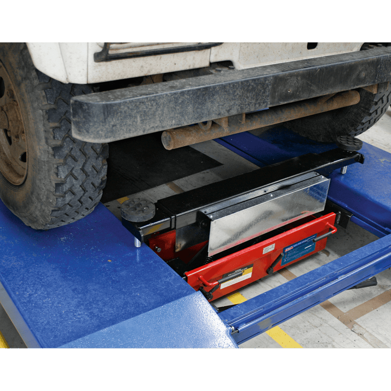 Sealey SJBEX200 Jacking Beam 2tonne with Arm Extenders & Flat Roller Supports - Jacking Beams - SLY-11257 - Sealey Tools UK - Trade Counter Direct