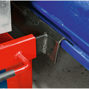 Sealey SJBEX200 Jacking Beam 2tonne with Arm Extenders & Flat Roller Supports - Jacking Beams - SLY-11257 - Sealey Tools UK - Trade Counter Direct