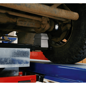 Sealey SJBEX200 Jacking Beam 2tonne with Arm Extenders & Flat Roller Supports - Jacking Beams - SLY-11257 - Sealey Tools UK - Trade Counter Direct