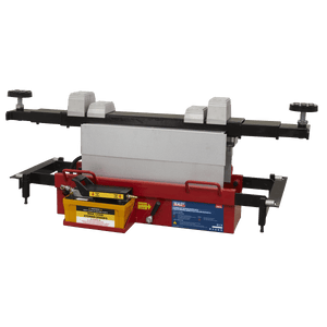 Sealey SJBEX200A Air Jacking Beam 2tonne with Arm Extenders & Flat Roller Supports - SJBEX200A - Sealey Tools UK - Trade Counter Direct