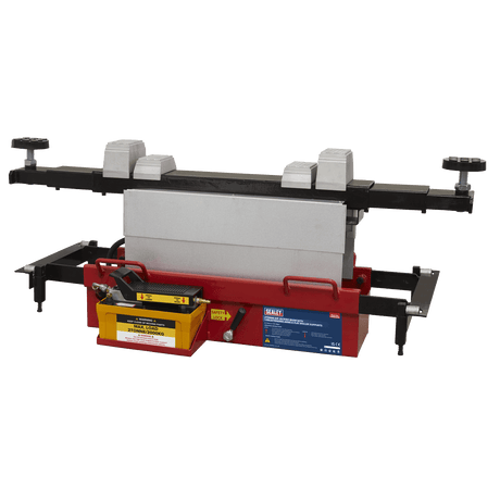 Sealey SJBEX200A Air Jacking Beam 2tonne with Arm Extenders & Flat Roller Supports - SJBEX200A - Sealey Tools UK - Trade Counter Direct