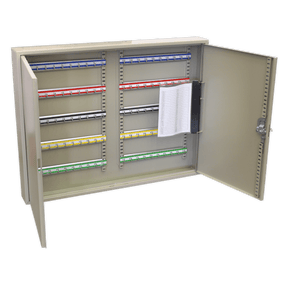 Sealey SKC100W Key Cabinet 100 Key Capacity Wide - SKC100W - Sealey Tools UK - Trade Counter Direct