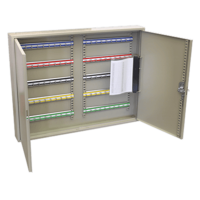 Sealey SKC100W Key Cabinet 100 Key Capacity Wide - SKC100W - Sealey Tools UK - Trade Counter Direct