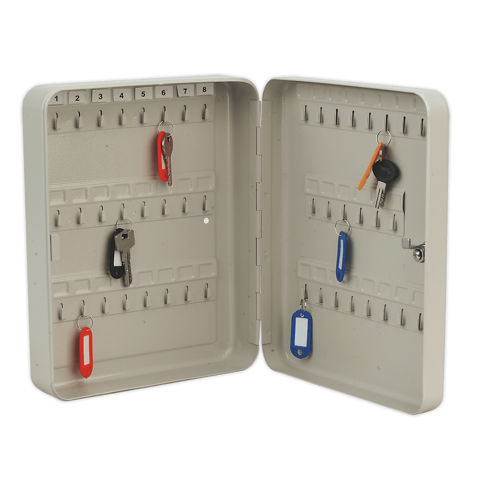 Sealey SKC45 Key Cabinet with 45 Key Tags - SKC45 - Sealey Tools UK - Trade Counter Direct