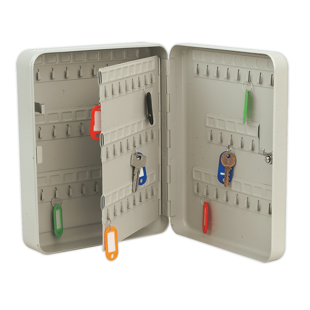 Sealey SKC93 Key Cabinet with 93 Key Tags - SKC93 - Sealey Tools UK - Trade Counter Direct