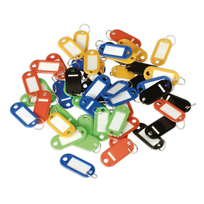 Sealey SKTAG50 Key Tag Assortment 50pc - SKTAG50 - Sealey Tools UK - Trade Counter Direct