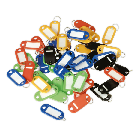 Sealey SKTAG50 Key Tag Assortment 50pc - SKTAG50 - Sealey Tools UK - Trade Counter Direct