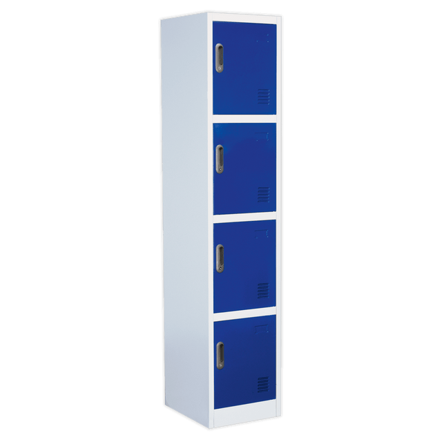 Sealey SL4D Locker 4 Door - SL4D - Sealey Tools UK - Trade Counter Direct