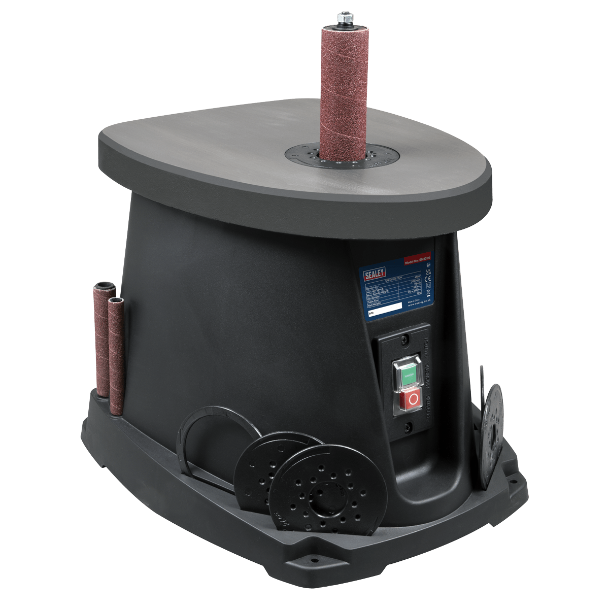 Sealey SM1200 Oscillating Spindle/Bobbin Sander 450W - SM1200 - Sealey Tools UK - Trade Counter Direct