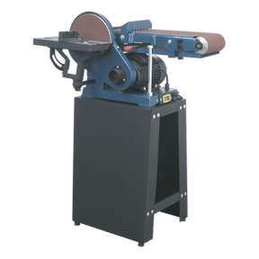 Sealey SM15 Belt/Disc Sander Floor Standing 1220 x 150mm/Ø230mm - SM15 - Sealey Tools UK - Trade Counter Direct