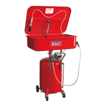Sealey SM224 Air Operated Mobile Parts Washer 50L with 65L Reservoir - SM224 - Sealey Tools UK - Trade Counter Direct
