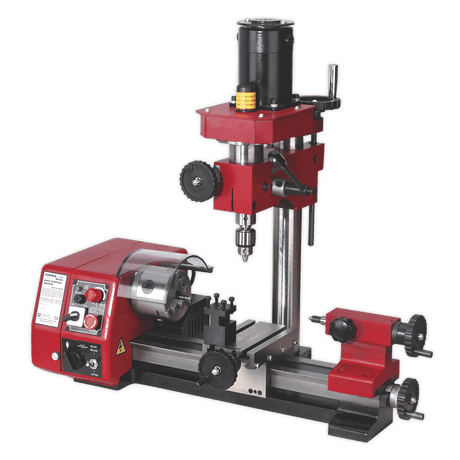 Sealey SM2503 Mini Lathe & Drilling Machine - SM2503 - Sealey Tools UK - Trade Counter Direct