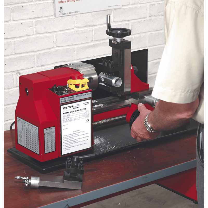 Sealey SM3002 Metalworking Lathe 300mm Between Centres - SM3002 - Sealey Tools UK - Trade Counter Direct