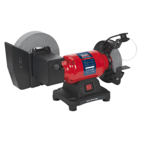 Sealey SM521 Bench Grinder Wet & Dry Ø200/150mm 250W/230V - SM521 - Sealey Tools UK - Trade Counter Direct