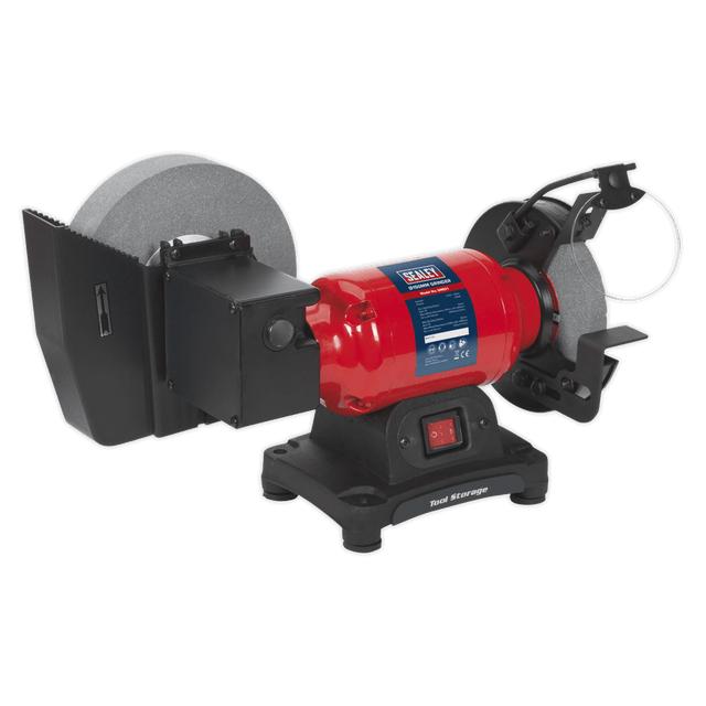 Sealey SM521 Bench Grinder Wet & Dry Ø200/150mm 250W/230V - SM521 - Sealey Tools UK - Trade Counter Direct