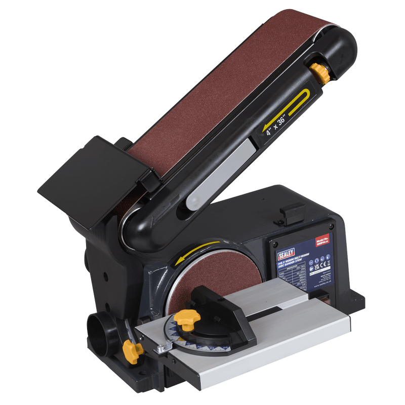 Sealey SM914 915 x 100mm Belt/150mm Disc Sander 370W/230V - SM914 - Sealey Tools UK - Trade Counter Direct