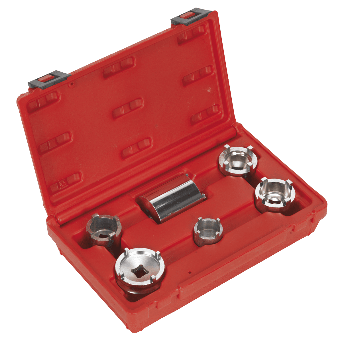 Sealey SMC1 Motorcycle Swingarm Locknut Socket Set 6pc - SMC1 - Sealey Tools UK - Trade Counter Direct