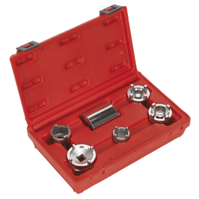 Sealey SMC1 Motorcycle Swingarm Locknut Socket Set 6pc - SMC1 - Sealey Tools UK - Trade Counter Direct