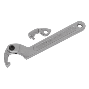 Sealey SMC2S Adjustable C Spanner - Hook & Pin Wrench Set 3pc 19 - 51mm - SMC2S - Sealey Tools UK - Trade Counter Direct