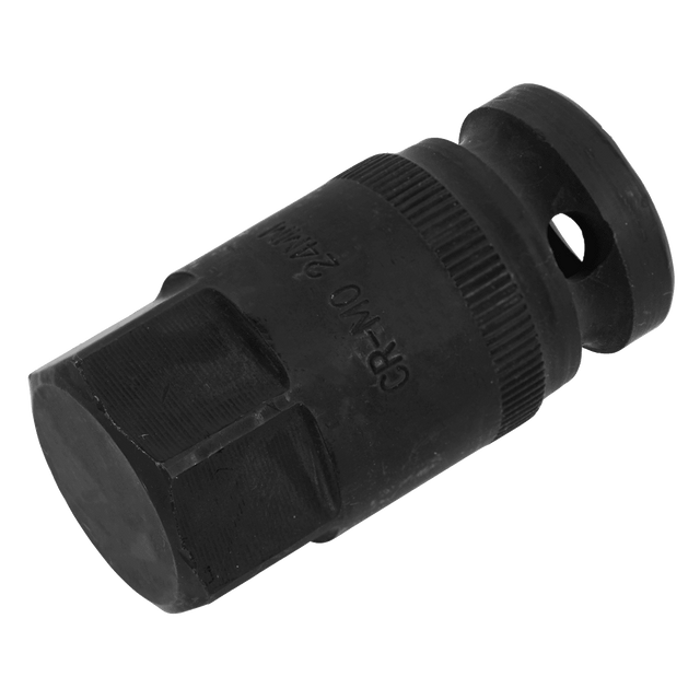 Sealey SMC37 Motorcycle Wheel Nut Socket H24 1/2"Sq Drive - SMC37 - Sealey Tools UK - Trade Counter Direct
