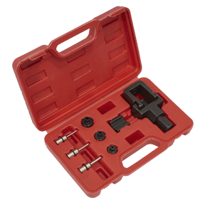 Sealey SMC4 Motorcycle Chain Splitter & Riveting Tool Set - Heavy - Duty - SMC4 - Sealey Tools UK - Trade Counter Direct